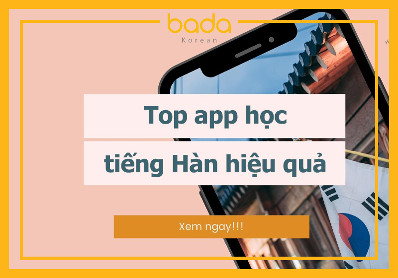 app học tiếng hàn