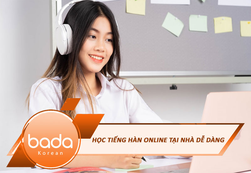 Học tiếng Hàn online tại nhà