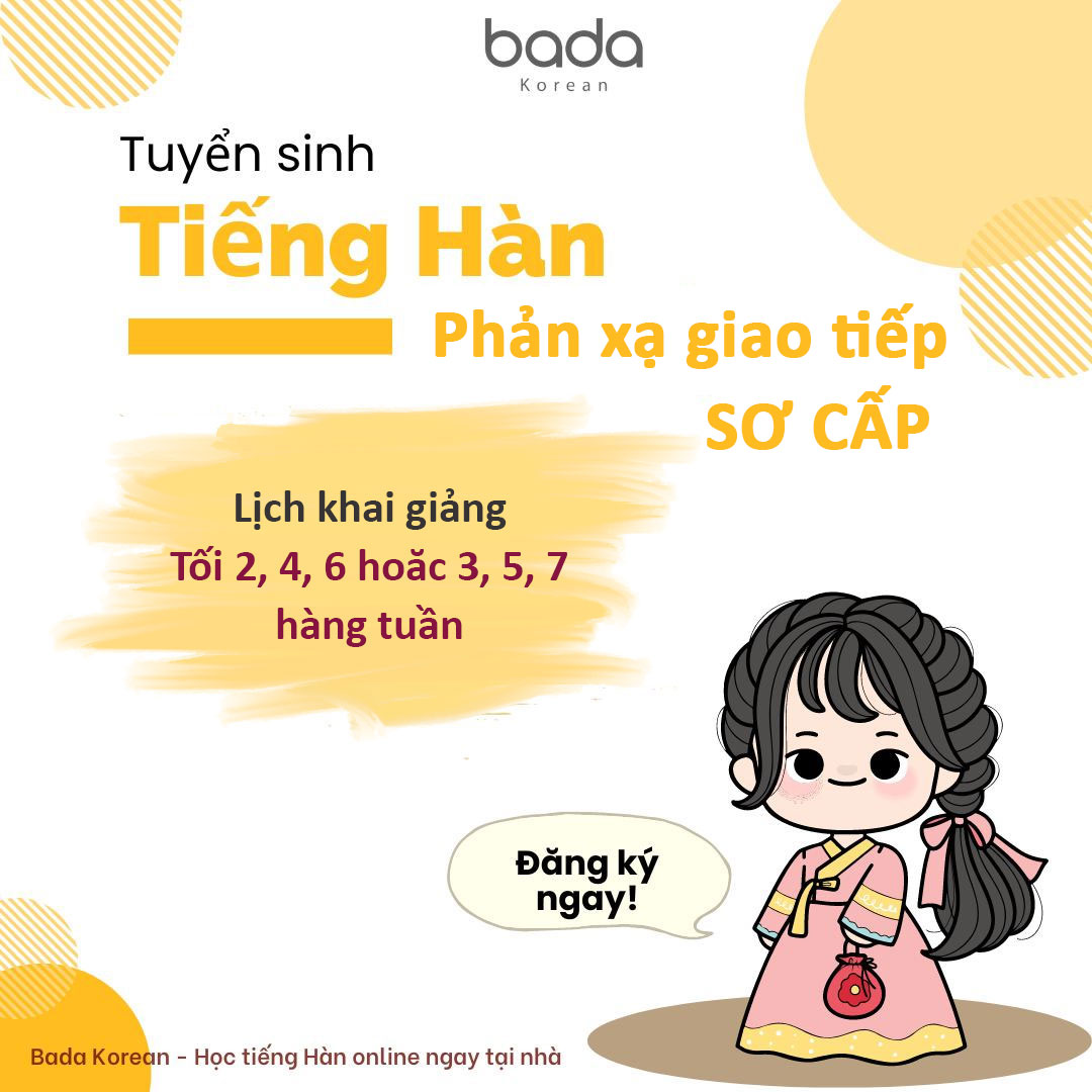 Khóa học Phản xạ giao tiếp sơ cấp